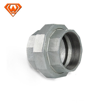 EN 10242 Galvanized Pipe Fitting Union